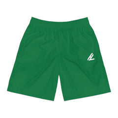 Men's "HUSTLE" SwimShorts - Green