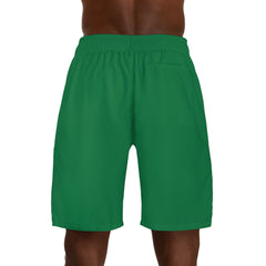 Men's "HUSTLE" SwimShorts - Green