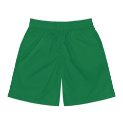 Men's "HUSTLE" SwimShorts - Green